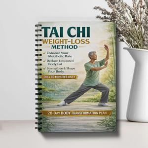 2 x 28-Day Tai Chi Training Plan for Fat Burning and Body Shaping