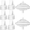 PUMPMOMUS Replacement Duckbill Valves and Backflow Protector for Spectra, Compatible Pump Parts for Spectra S1 S2 9 Plus and SG (Not Original S2 Accessories)