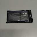 Compatible with Redmi Note 12 4G Case Silicone with Card Holder Black, for Redmi Note 12 4G Phone Case Silicone Liquid Shockproof Protective Slim Cover (Black)