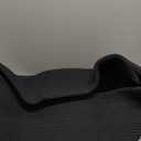 108L Extra Large Blanket Basket, 24.8" x 16.2" x 16.2" Rectangle Woven Storage Baskets for Living Room, Nursery, Bedroom, Toy Basket with Handle (Black)