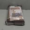 Dutch Cocoa 90 Inch Linen Curtains Pinch Pleated Living Room Bedroom Dining Boho Brown Light Filtering Pinch Pleat Drapes Hooks Rings Back Tab Semi Sheer Dark Brown Window Curtains 2 Panels