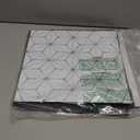 FloorPops FP2481 Kikko Peel Stick Floor Tiles, White & Off-White