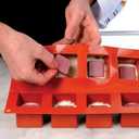 Silikomart Silicone Classic Collection Mold Shapes, Cube, Small