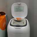 Diaper Genie Classic Diaper Pail Gift Set | Push-N-Lock Odor Control | Includes Starter Refill and Jumbo+ Refill | Holds up to 1,245 Newborn Diapers | Baby Registry Must-Have