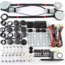 2 Door Electric Power Window Kits Japanese Motor Technology DC12V Universal Fit