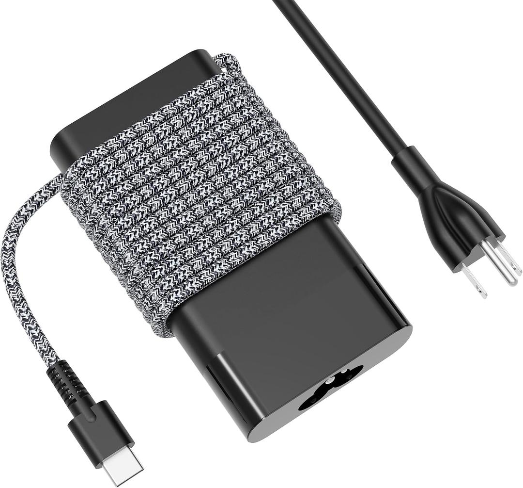 SZGUDULO 65W USB C Laptop Replacement Charger Compatible with HP Spectre x360, Envy, Chromebook, Elitebook x360, Pavilion, Elite x2 Travel Type C Power Cord Ac Adapter