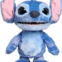 Disney Stitch Ultimate Stitch Interactive 17" Plush Toy, 100+ Sounds & Reactions, Inspired by Disneys Live-Action Lilo & Stitch Film, New Movie Toy for Fans, Girls, Boys, Kids 3+ by Just Play, Large