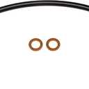 Dorman H620557 Rear Center Brake Hydraulic Hose Compatible with Select Ford / Lincoln Models
