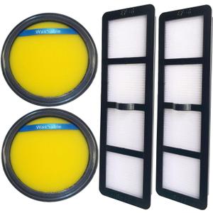 Replacement EF 6 & DCF 25 Filters for Eureka Airspeed SuctionSeal AS1104A AS1092A Series Endeavor 5400 Nimble EL8600 Series