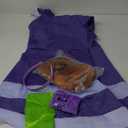 Halloween Costume for Girls - Deluxe Purple Skirt Set with Wig, Socks & Accessories (2XL(12-13Years))