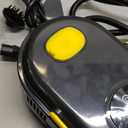 Steam Cleaner with Adjustable Handle High Temperature High Pressure Steam Cleaner with 15 Accessories Portable Steamer for Home Furniture Kitchen Bathroom Grout and Tile (Black)