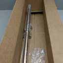 Ivilon Drapery Window Curtain Rod - End Cap Style Design 1 Inch Pole. 28 to 48 Inch Color Warm Gold