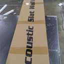 Art3d 4-Piece Wood Slat Acoustic Panels for Stylish Decor and Noise Reduction, 3D Textured Panel for Ceiling and Wall, Oak (4Pcs - 94.5 * 7.9 inch)