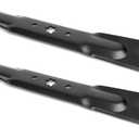 942-04308 Mower Blades Fit for 42 Inch Deck, 742-04308A High Lift Blades Compatible with Troy Bilt Pony, Cub-Cadet XT1-LT42 XT2-LX42, Replace 942-0616A, 742-04312, 2 Pack