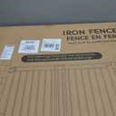 29 Extra Wide Baby & Dog Gate, 3254 Adjustable Walk Thru Safety Gate with Auto Close, One-Hand Open, No Threshold 180 Swing Metal Gate for Stairs & Doorways, Black