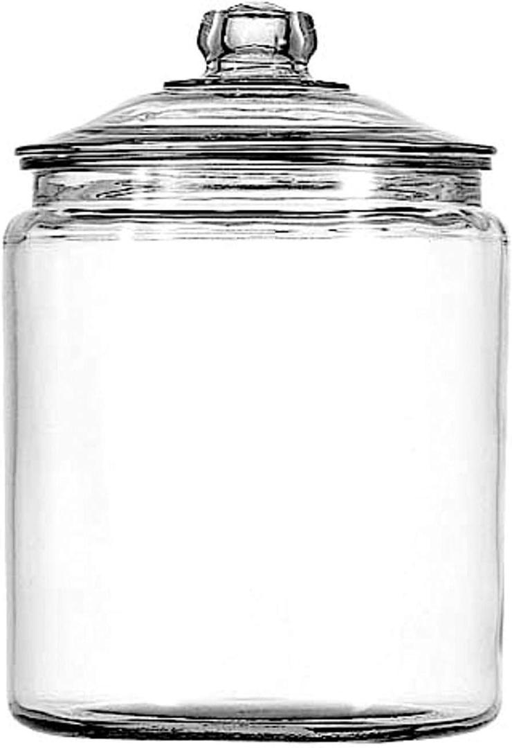 Anchor Hocking Heritage Hill 2 Gallon Glass Jar with Lid