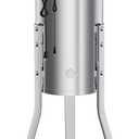 Electric Honey Extractor, 2 Frame Capacity Stainless Steel Honey Spinner with 140W Motor, Adjustable Speed (Up to 1300 RPM), Transparent Safety Lid, Durable & Easy to Clean for Beekeeping