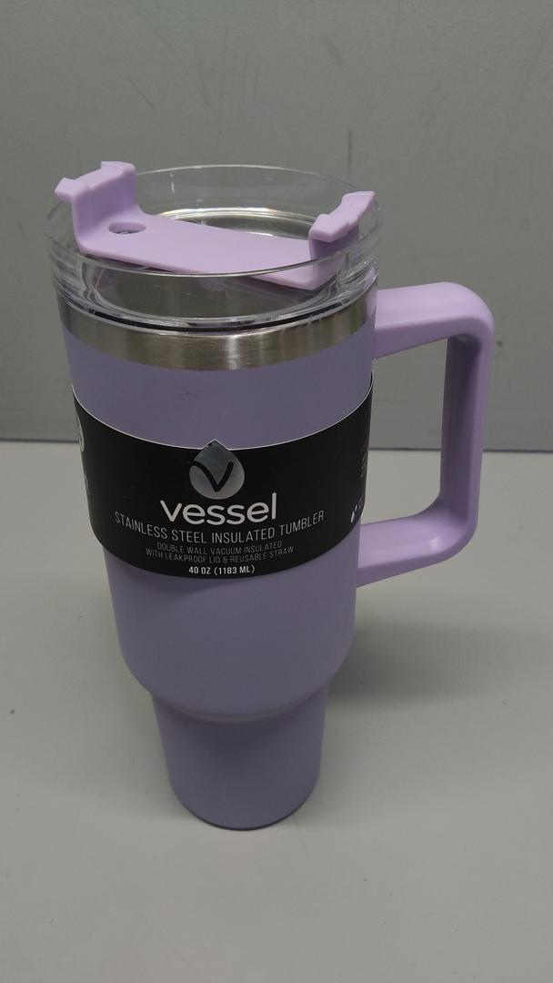 Vessel Stainless Steel Insulated Tumbler with Handle, 40 oz