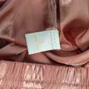 Satin Pajama Set – Christmas Red & Pink Striped PJs for Women & Men, Long Sleeve Button-Up Top with Pants (US, Alpha, Large, Regular, Regular, Satin Red Stripe)