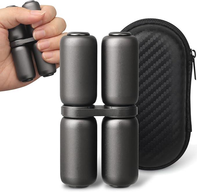 Handheld Fidget Hand Roller Toy, Metal Hand Spinner for Kids Adults, Cool Gadget EDC Autism ADHD Anxiety Desk Toy Gift for Stress Relief Boy Men Office Classroom Stocking Stuffer