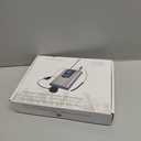 HOTEC UHF Wireless Headset Microphone/Lavalier Lapel Mic with Bodypack Transmitter and Mini Rechargeable Receiver 1/4" Output for Vlogging or Speech (silver)