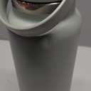 Hydro Flask Water Bottle - Insulated Stainless Steel - Wide Mouth Flex Straw Lid, Non Spill, Leakproof and Refillable in 40 Oz Tonal Agave