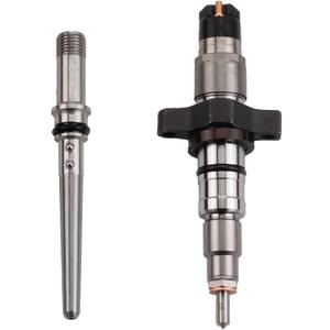 Dasbecan Diesel Fuel Injector With Connector Tube Compatible with 2004 2005 2006 2007 2008 2009 Dodge Ram 2500 3500 Cummins 5.9 Diesel Replace 0986435505 0445120238