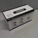 MUAKIOY Black Curtain Rod Hooks, No Drilling Self Adhesive Curtain Brackets, Adjustable Stick on Wall Curtains Pole Hangers for Bathroom, Bedroom, Livingroom, Kitchen (12 Pack)