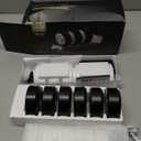 EZVALO Picture Lights for Wall, Rechargeable Battery Magnetic Poster Lights with 3 Color Temps & 12 RGB, Remote Dimmable Timer Light, Wall Decor Light for Art Display (6 Pack with Charging Station)