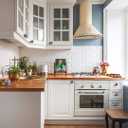 Antique Bronze Solid Brass Knobs for Cabinet 5 Pack Mid Centry Vintage Dresser Drawer Knobs 1-1/5" Diameter with 10 Screws