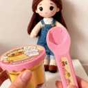 Pudding Feeding Toys for Dolls (1-Piece),Pretend Play Food 3 4 5 6 7 8 Year Old Girl Gifts Toys,Perfect for Doll Role Play for 3 4 5 6 Year Old Girls (Large)