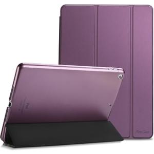 ProCase Smart Case for iPad 9.7 Inch iPad 6th/5th Generation 2018 2017(Model: A1893 A1954 A1822 A1823), Ultra Slim Lightweight Stand Cover with Translucent Frosted Back -Purple