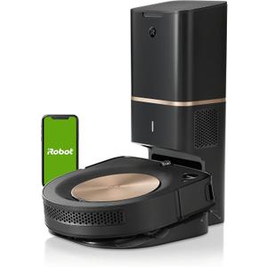 iRobot Roomba s9+ Self Emptying Robot Vacuum - Self-Empty for 60 Days, Detects & Cleans Around Objects in Your Home, Smart Mapping, Powerful Suction, Corner & Edge Cleaning