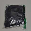 Tempt Me Women Bandeau Bikini Set Strapless High Waisted Two Piece Swimsuit Longline Bathing Suits (X-Large, Striped and Black)