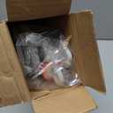 JEHONN 4-in-1 Tile Tub Scrubber with Long Handle, Upgraded Shower Cleaning Brush, 4 Different Function Scrub Brush Attachments Head for Bathroom, Bathtub, Floor, Wall, Baseboard