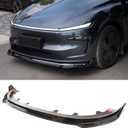 3PCS Front Bumper Lip Spoiler for Tesla Model Y Juniper 2025 Add On Body Kit Lower Air Dam Splitter (Glossy Black)