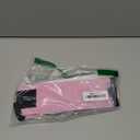 TECEUM Weightlifting 18" & 12" Wrist Wraps with Thumb Loop  Heavy Duty Wrist Workout Braces for Men and Women  Ideal for Powerlifting, Strength Training, Bodybuilding (Pink)