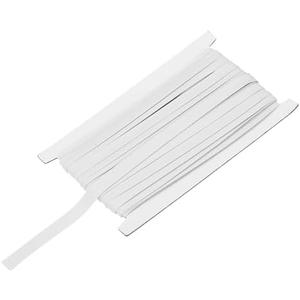 MECCANIXITY 3/8 Inch Double Fold Bias Tape Cotton Continuous Bulk Bias Tape for Sewing,Seaming Quilting Hemming Binding Crafts (White 12 Yards)