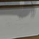 Floating Shelves 3 inch Thick for Wall Set of 2,Solid Pine Wood Wall Mount Shelf for Kitchen Living Room Bedroom Bathroom,8" D x 36" L x 3" H-White