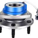 ECCPP 513121 Wheel Bearing Hub Front Wheel Hub and Bearing Assembly Front/Rear 5 Lugs with ABS for Buick for Cadillac for Chevy for Pontiac for Oldsmobile