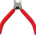 iexcell 6" Flush Cutter Side Cutter Wire Cutter Pliers Nippers Repair Tool, Red, Chrome-Vanadium Steel