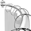 Curved Shower Curtain Rod, Stainless Steel, Adjustable 40-72 inch