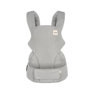 Baby Tula Explore Mesh Baby Carrier 7  45 lb, Adjustable Newborn to Toddler Carrier, Multiple Ergonomic Positions Front and Back, Breathable and Cool  Tula Coast + Mesh, Overcast