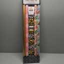 LaRibbons Christmas Wrapping Paper Set, Snowflake & Reindeer & Gingerbread Man Design with Gift Bow & Ribbons & Tags, Perfect for Christmas, Winter Party, 30 Inch X 10 Feet (4Rolls, 100 sq.ft.ttl.)