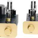 300B Monoblock Tube Amplifier Pair Class A Single-Ended Hand-Wired 12Wx2