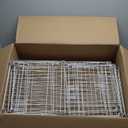 Ulif E4 Clothes Rack, Heavy-Duty Garment Rack, Metal Freestanding Clothing Organization Storage System Can Be L-shaped with Shelves and Hangers, Max Load 962lbs, 71.6" W x 14.5" D x 79.3" H, White