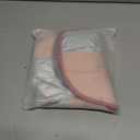 EMUST Reversible Cotton Padded Dog Puffer Vest - Warm Snow Coat for Small/Medium Puppies & Girls, Indoor Outdoor Winter Outfit, Pink, L