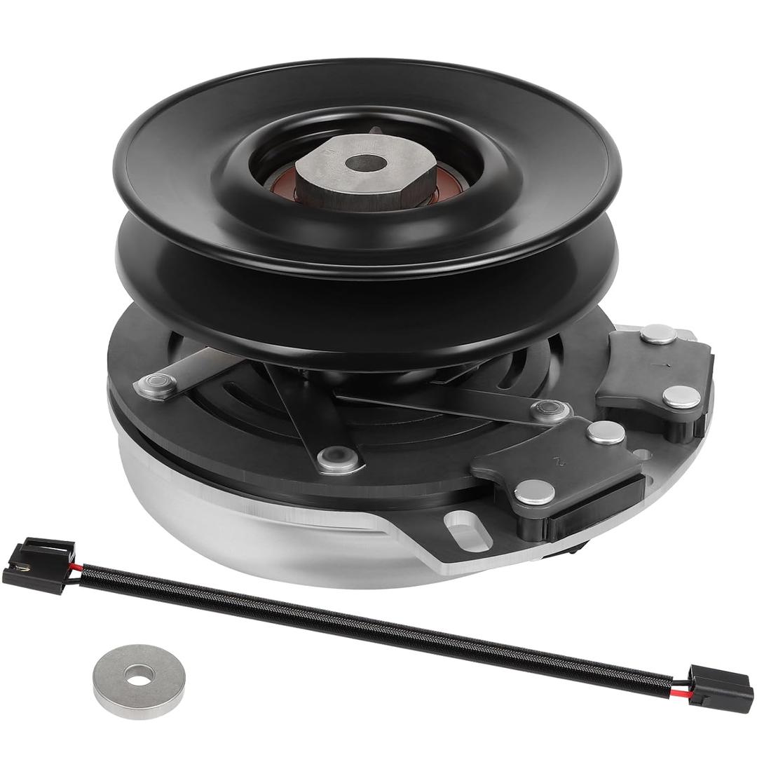 Electric PTO Clutch Compatible with John Deere Eztrak Z445 X500 Series Replacement Part Number AM134397 AM141536 5219-62 5219-87 Xtreme X0383 X0383-K