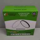 4PK 9 Inch LED Flush Mount Ceiling Light, 18W, 1860LM, 3000K/4000K/6000K CCT Selectable, Round Flat Panel Low Profile Ceiling Light Fitures for Hallway, Kitchen, Bedroom, Laundry Room (White)