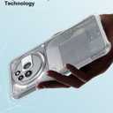 Case for Nothing Phone 3a Pro, Clear Cover with Reinforced Corner Bumper Camera Protection Slim Fit Shockproof Flexible TPU Case for Nothing Phone (3a) Pro - Transparent